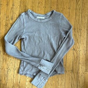 We The Free Waffle Knit Top